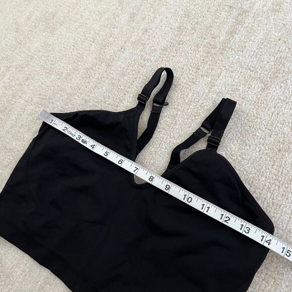 Yitty Fabletics Nearly Naked Plunge Black Bra 3X/4X - Picture 6 of 7
